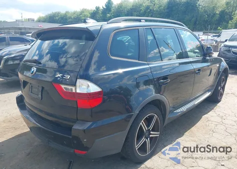 2010 BMW X3 xDrive30I z USA, uszkodzony, nr VIN WBXPC9C47AWJ33316